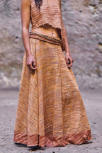 Wide Bell Skirt ~ Khadi Cotton