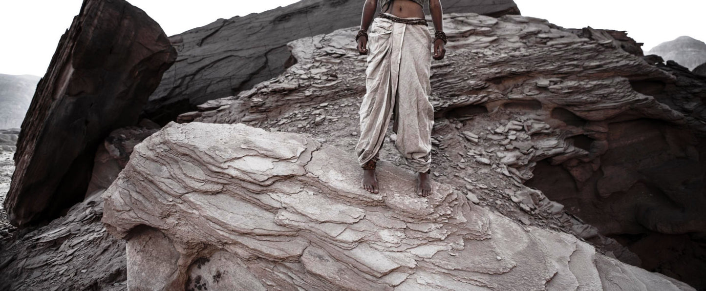 Dhoti Pants ~ Organic Cotton ~ Natural Cotton ~ Unisex ~