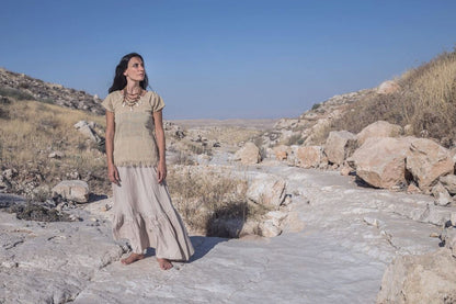 SALE ~ Hemp Short Sleeves Top - Xtra small