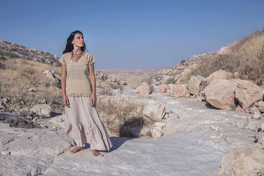 SALE ~ Hemp Short Sleeves Top - Xtra small