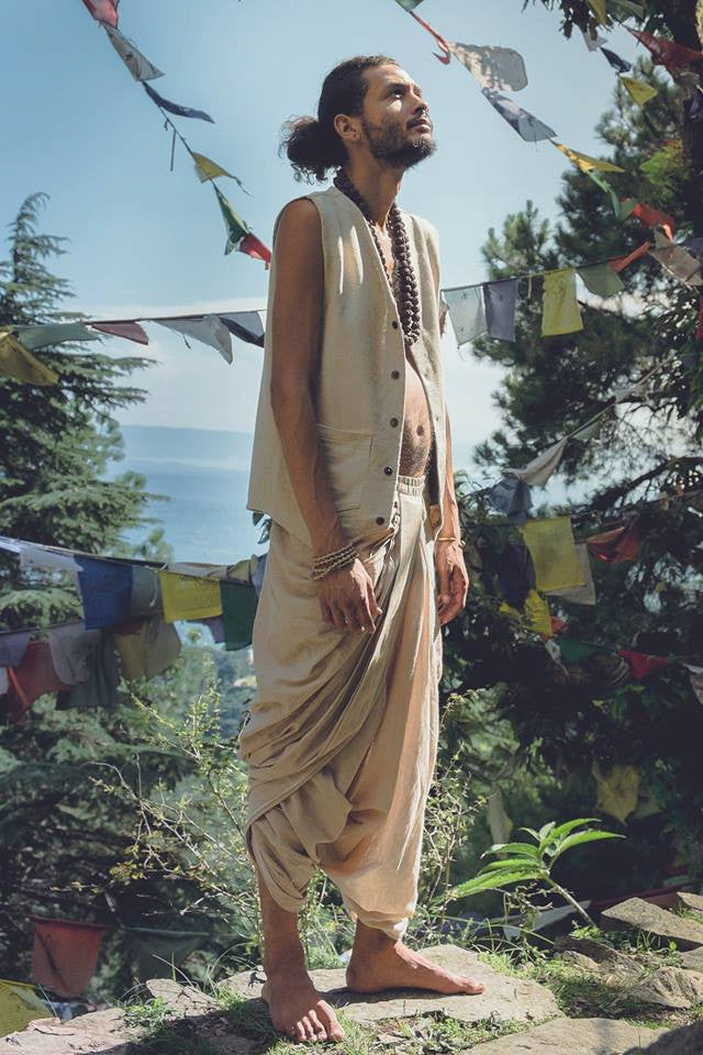Dhoti Pants ~ Organic Cotton ~ Natural Cotton ~ Unisex ~